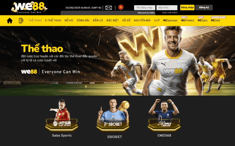 cá cược thể thao We88