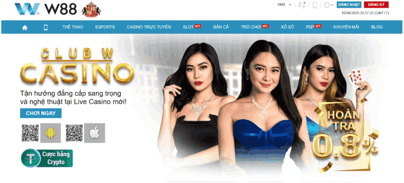 casino trực tuyến W88