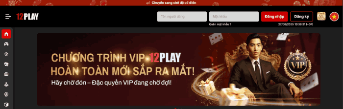nhà cái mới 12Play