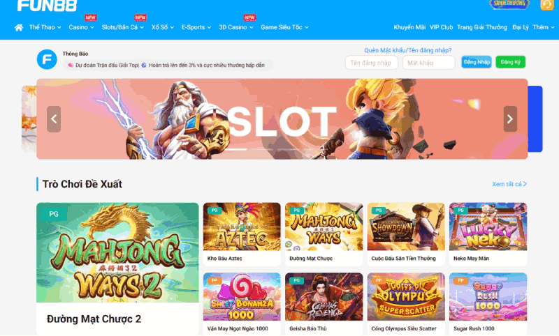 slot game Fun88