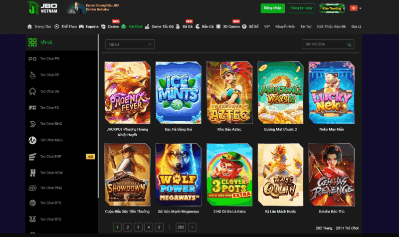 slot game JBO
