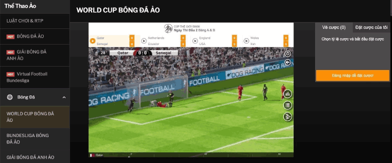 thể thao ảo 188BET