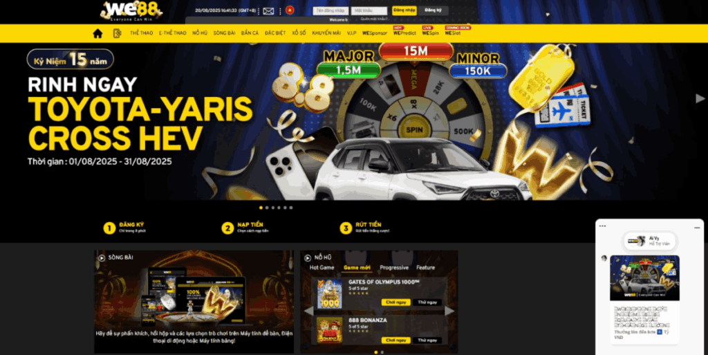 casino trực tuyến We88