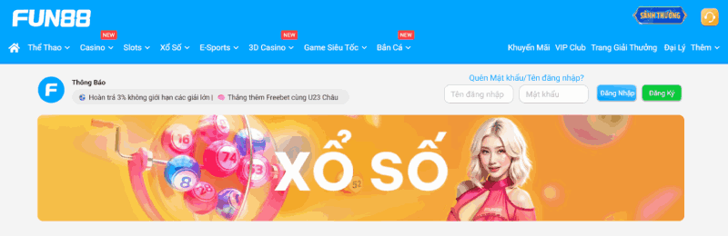 xổ số Fun88