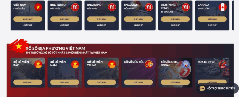 xổ số M88